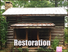 Historic Log Cabin Restoration  Fairpoint, Ohio